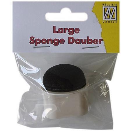 DAUB001 large sponge dauber sponstool groot Nellie Snellen